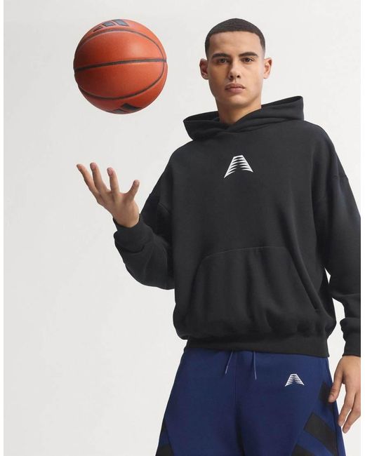 Adidas Originals Gray Anthony Edwards Believe That Hoody for men