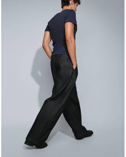 ASOS Blue Barrel Jeans for men