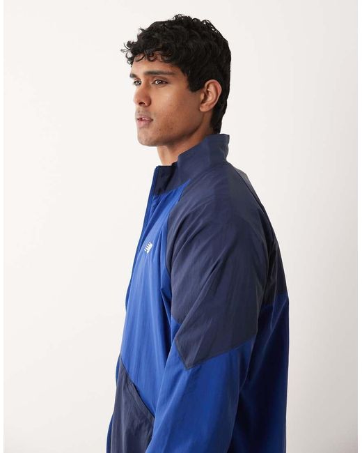 New Balance Blue Sport Legacy Jacket for men