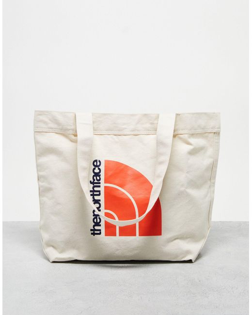 The North Face Gray Half Dome Logo Tote Bag