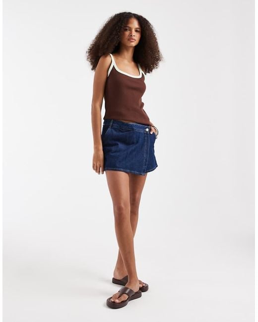 JJXX Blue Denim Skort