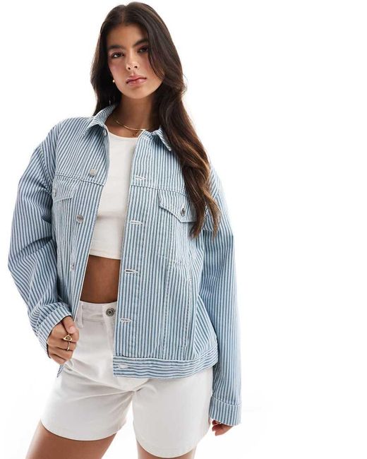 ASOS Blue Denim Western Jacket