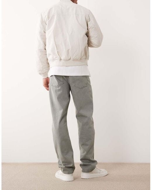 Only & Sons Natural Edge Straight Fit Jeans for men