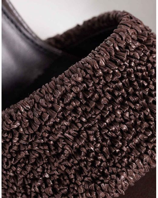 Raid Brown Caprice Kitten Heel Sandals
