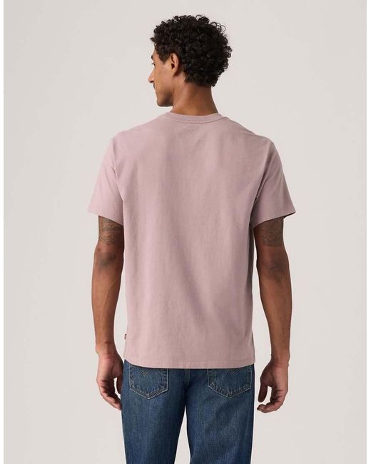 Levi's Blue Essential Cotton Tee for men