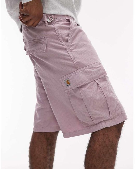 Pantalones Cortos Cargo Rosas Alan De Carhartt de hombre de color White