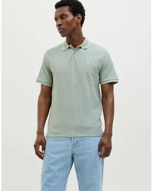Jack & Jones Set Van 2 Poloshirts in het Blue voor heren