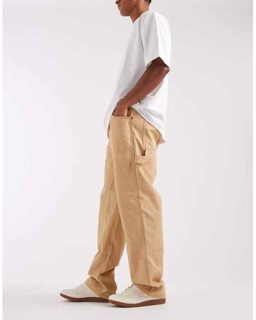 Wrangler White Double Knee Carpenter for men