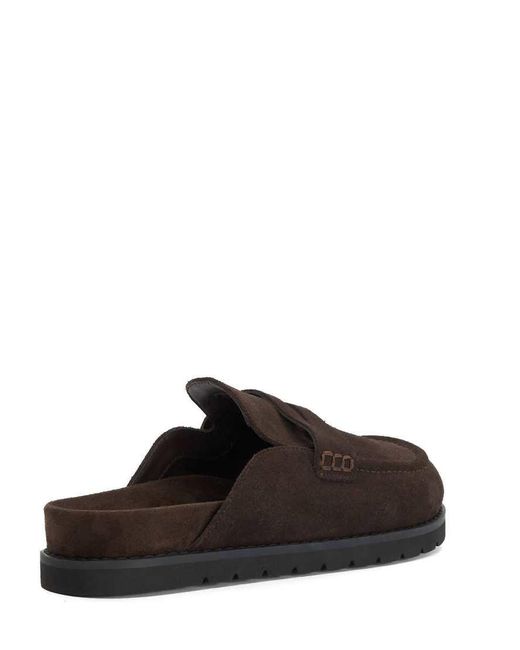 Dune Brown Goldens Mules