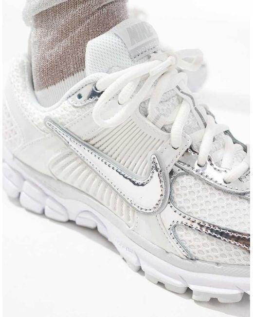 Nike White Zoom Vomero 5 Trainers