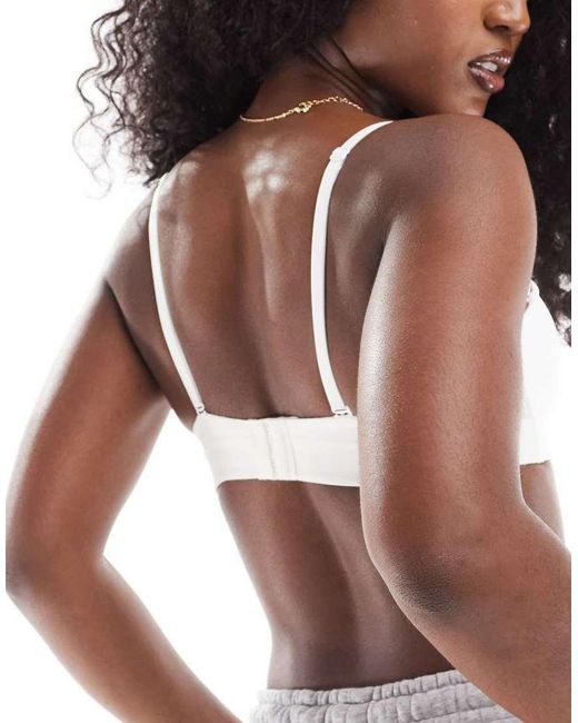 Cotton On White Seamless Strapless Bra