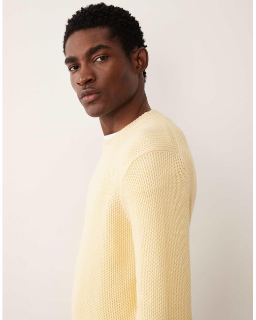 Pull ras Mango en coloris Natural