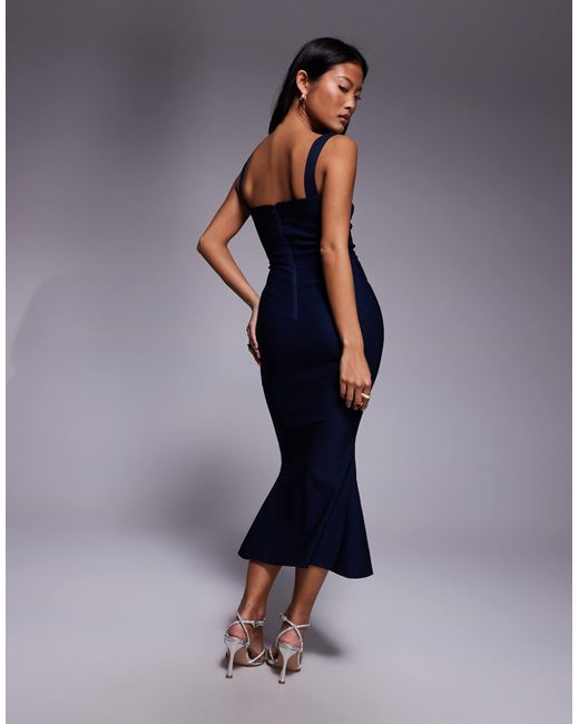 pleated maternity dress Duntery V-neck Chiffon Maternity Empire Long Dresses, Rust