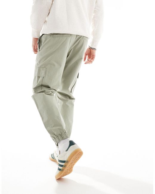 ASOS Natural Tapered Pull On Trouser for men
