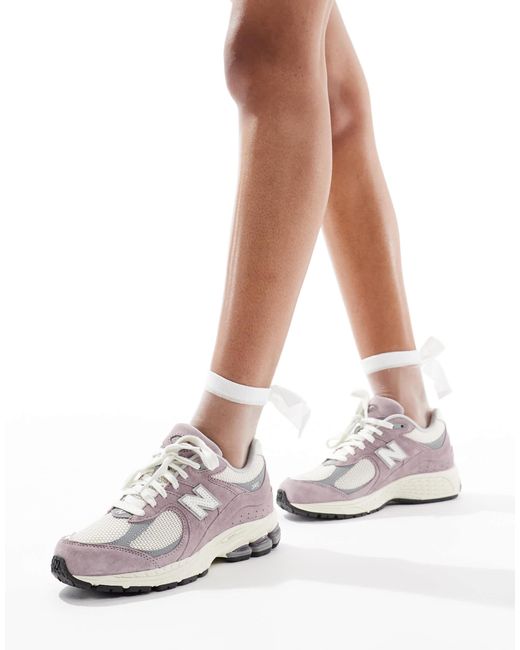 New Balance White 2002r Trainers