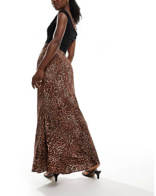 Nobody's Child Brown Peyton Maxi Skirt