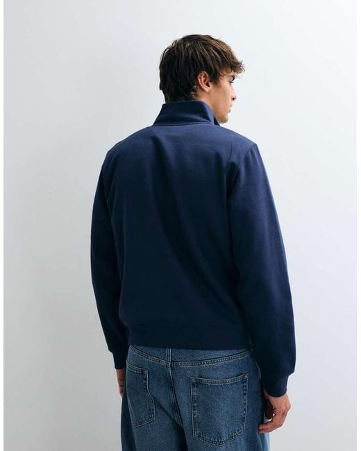 The North Face Blue M Evolution Simple Dome Regular 1/4 Zip for men
