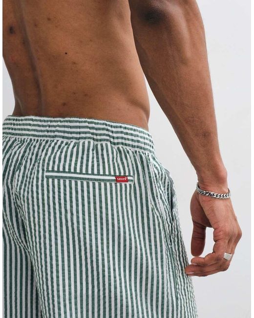 Levi's Blue Boxer Shorts Co-ord for men
