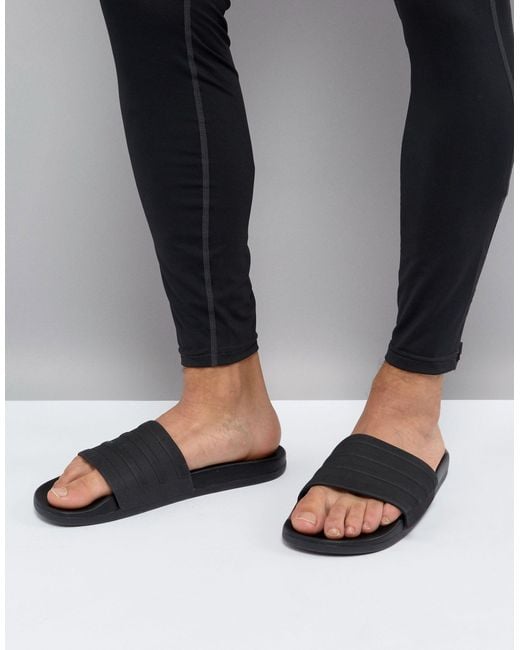 Adidas Originals Adilette Cf+ Sliders In Black S82137 for men