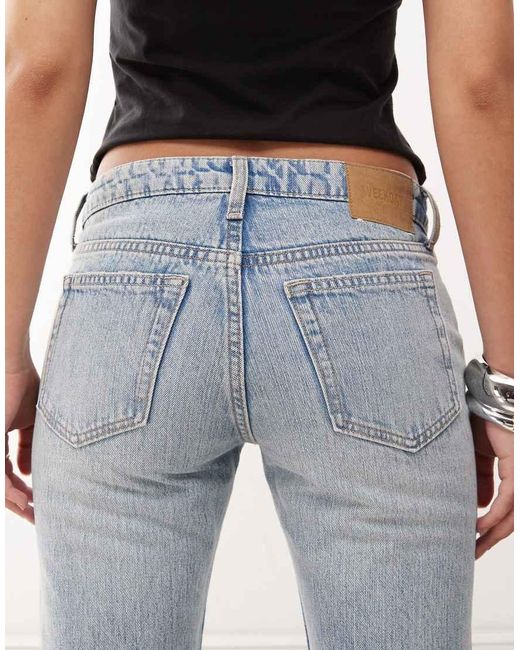 Weekday Multicolor Nova Slim Flare Jeans