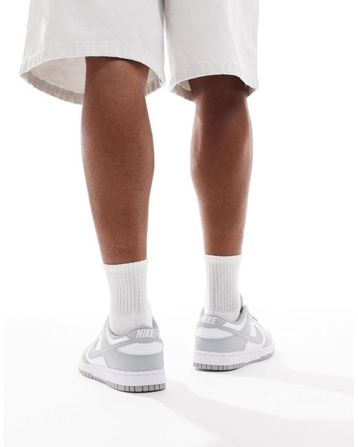 Nike White Dunk Low Retro Unisex Trainers for men