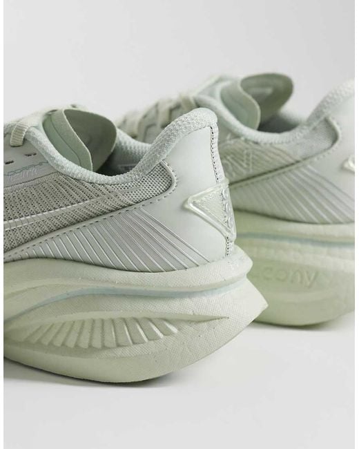 Saucony Gray Endorphin Azura Trainers