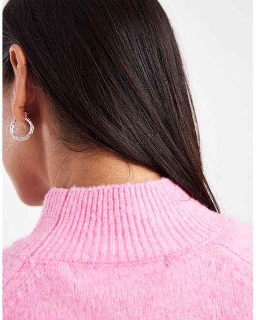 Vero Moda Pink – lockerer pullover