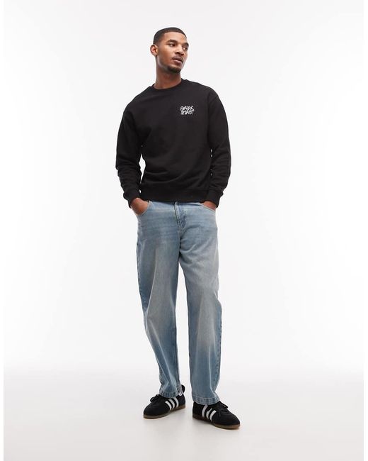 Parlez Black Verge Sweatshirt for men