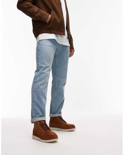 Timberland Halfhoge Chukka Boots Van Suède Met Veters in het Brown voor heren