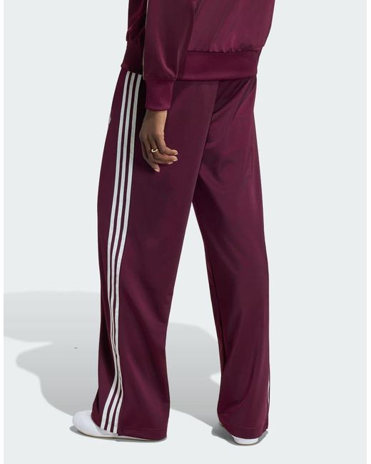Adidas Originals Red Firebird Adicolor Loose Track Pants