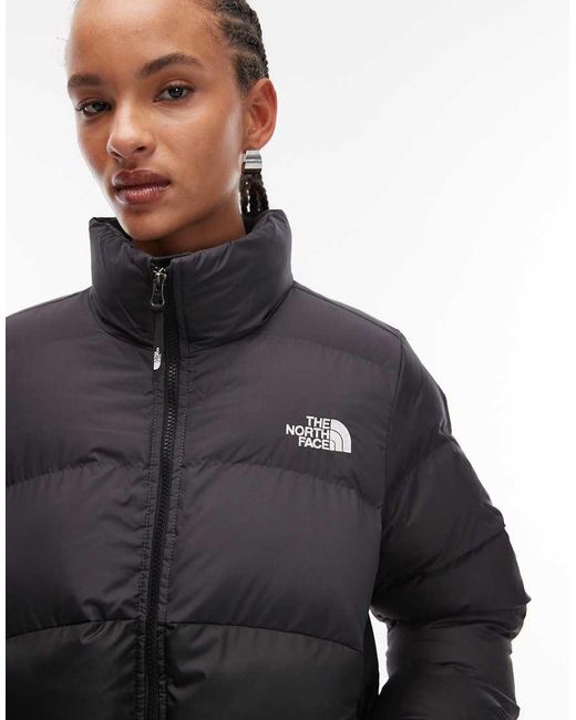 The North Face Gray Saikuru Logo Puffer Jacket