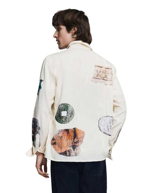 Desigual Mozaïek in het Gray voor heren