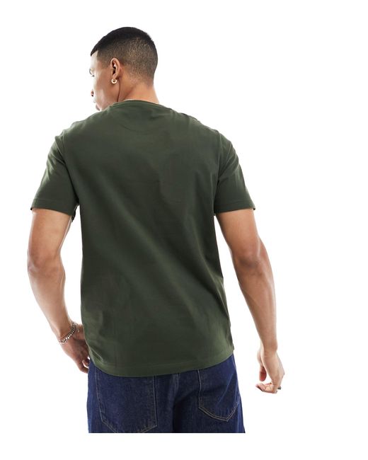Farah Green Danny Cotton T-shirt for men