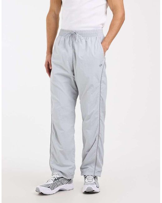Hollister Gray Baggy Track Bottoms for men