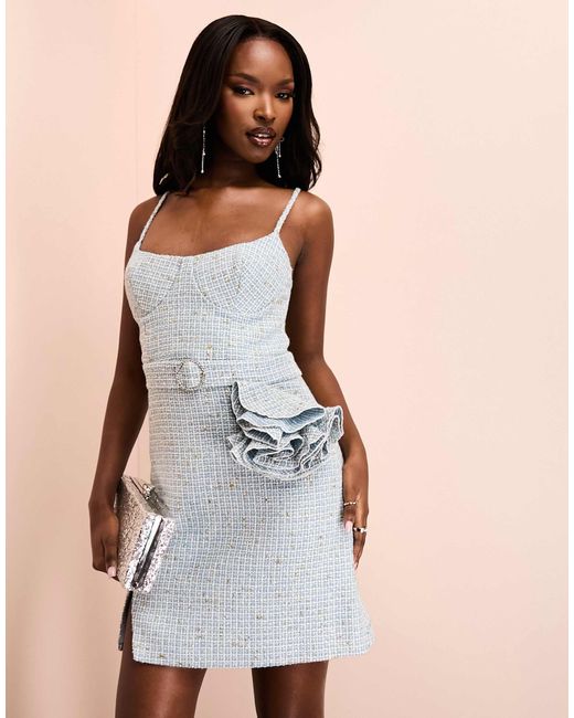 Boucle mini dress 2025