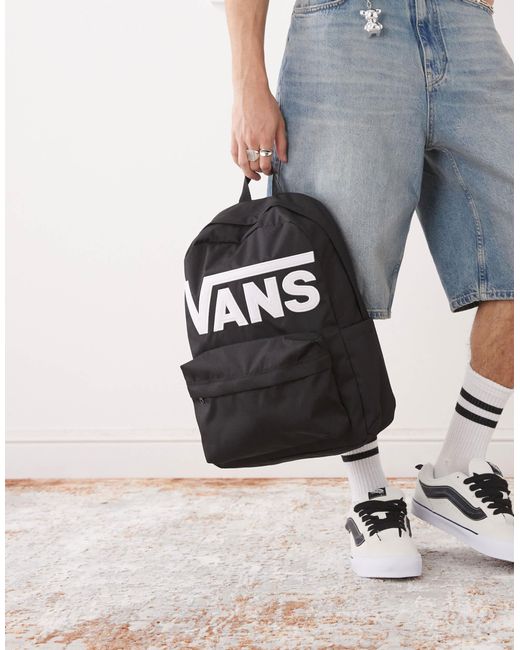 Vans Gray Old Skool Drop V Backpack for men