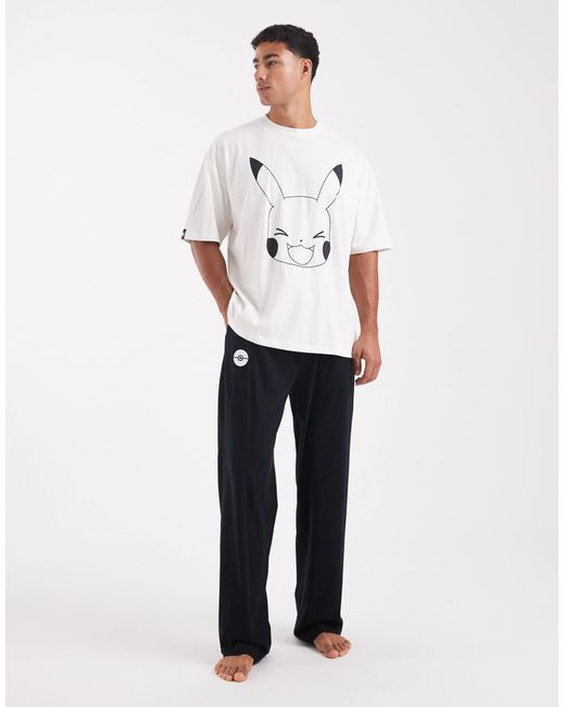 ASOS White Pokémon Pyjama Set for men