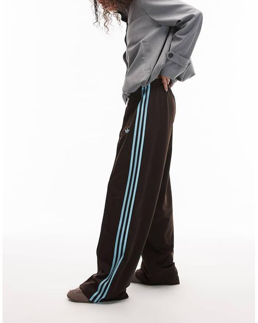 Adidas Originals Gray Firebird Loose Track Pants