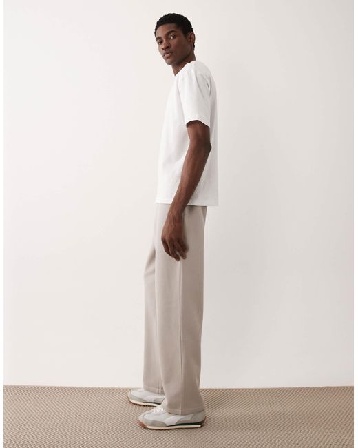 ASOS – basic-jogginghose in Natural für Herren