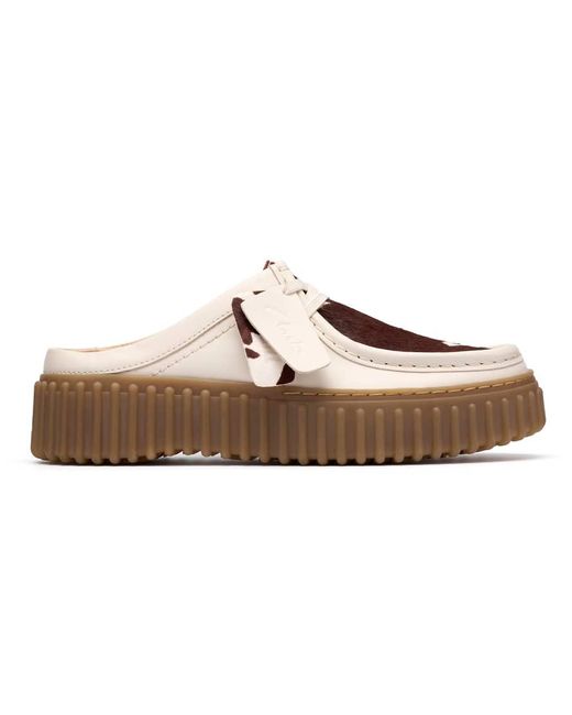 Clarks Natural Torhill Mules