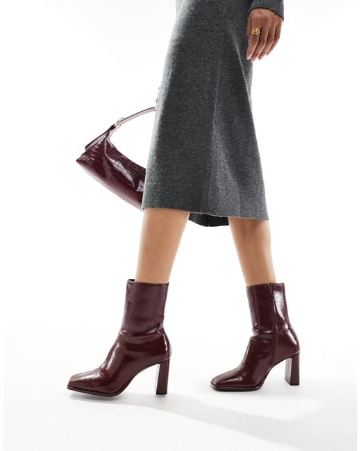 Pull&Bear Black – stiefel