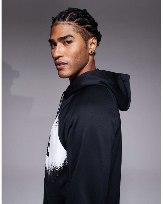 Nike Blue Heritage Graphic Hoodie for men