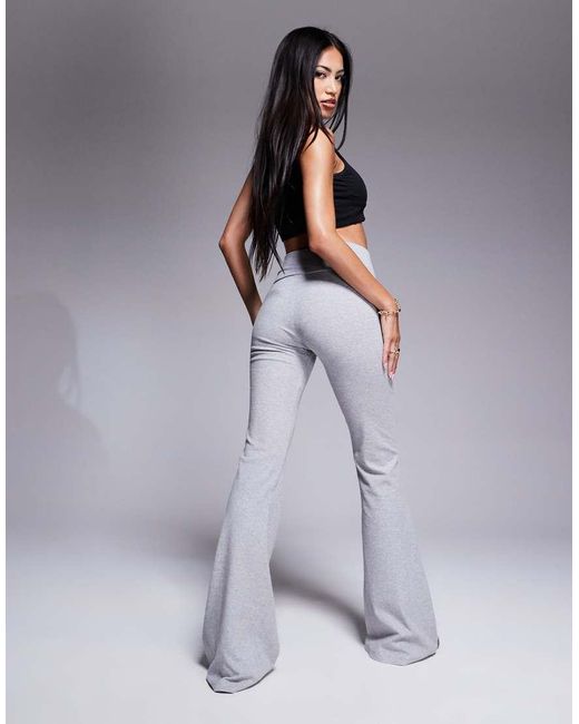 Adidas Originals Gray Essentials Flared leggings