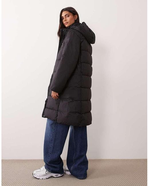 Regatta Black Hooded Eryn Quilted Jacket