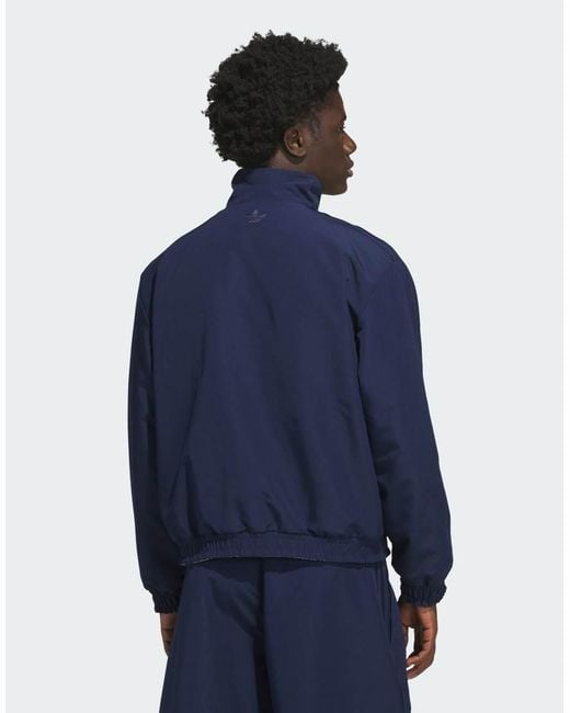 Adidas Originals Blue Firebird Coach Jacket for men