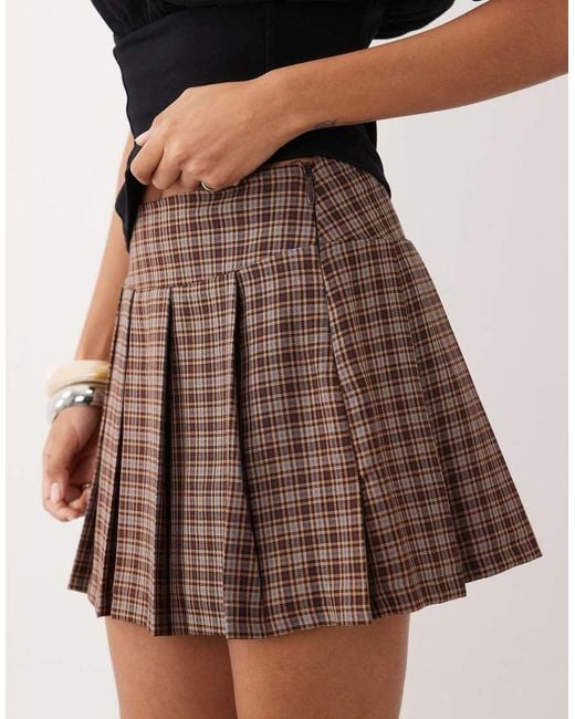 Miss Selfridge Multicolor Tailored Mini Skirt Co-ord