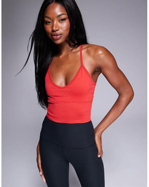 Spaghetti strap yoga top best sale
