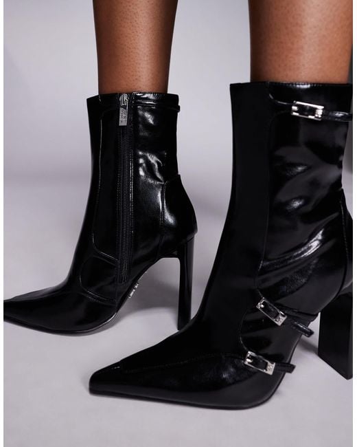 Steve Madden Black – hohe stiefeletten