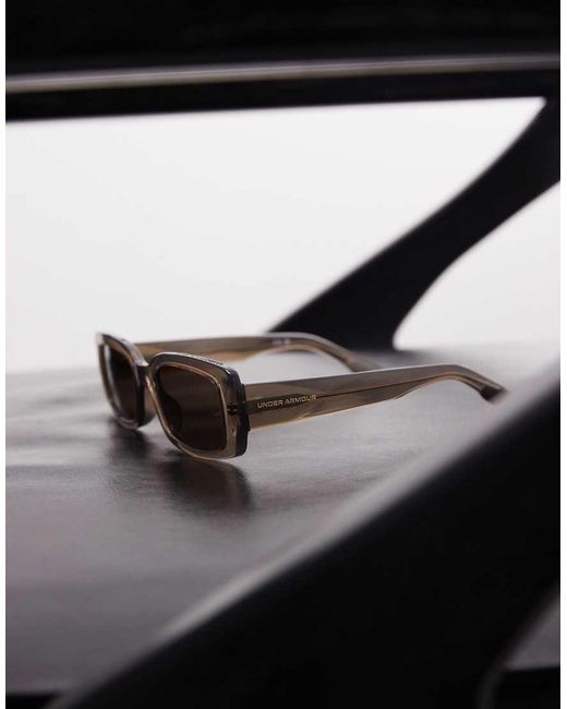 Under Armour Sunglasses Black Under Armour Crossover Rectangular Sunglasses With Lenses
