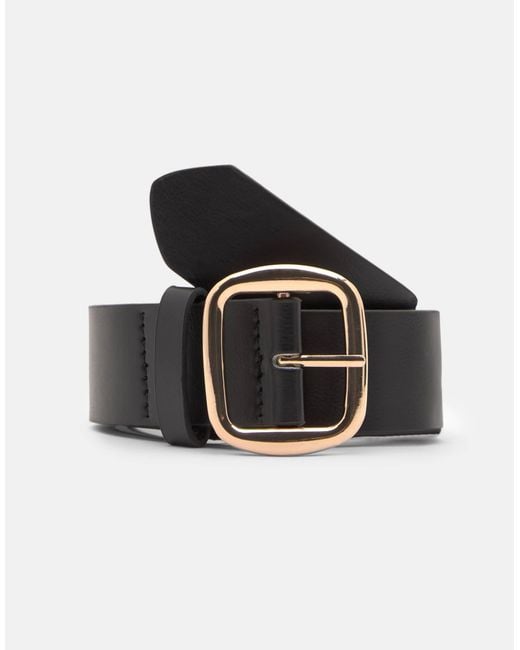 Pull&Bear Black – gürtel